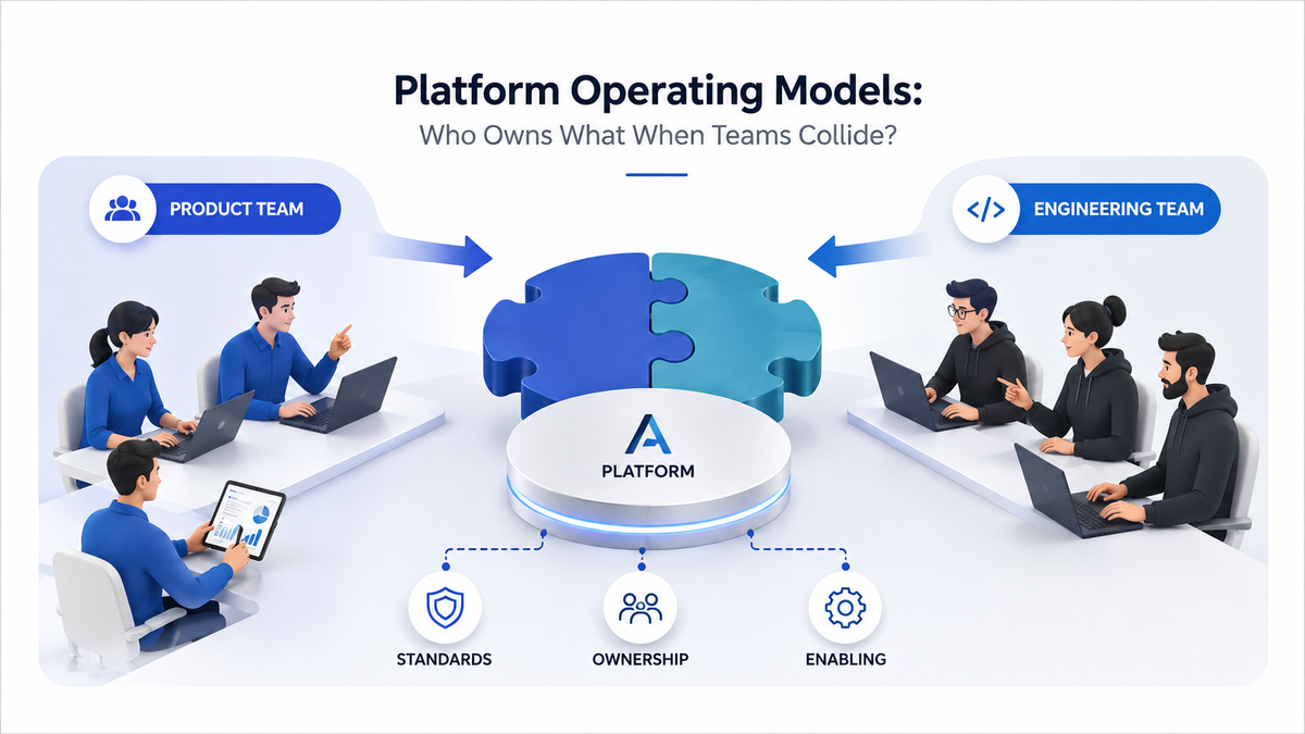 Platform Operating Models: Who Owns What When Teams Collide?
